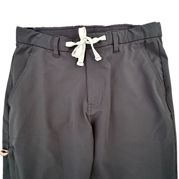 Trunks 360 Utility Pants ~ Grey ~ Draw-sting ~ side zipped pocket ~ size 30 - Picture 4 of 12
